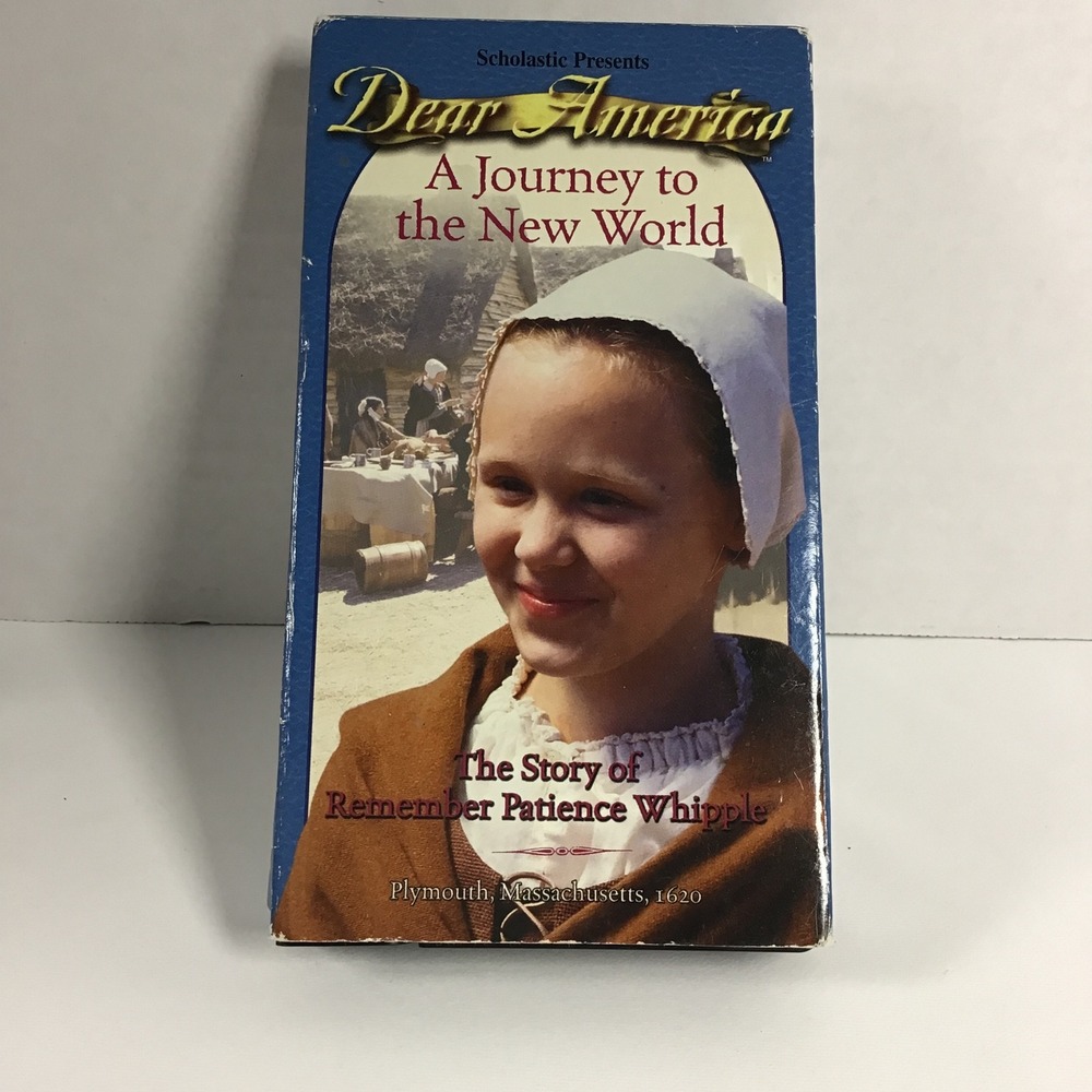Dear America A Journey to the New World VHS Scholastic Remember Patience Whipple